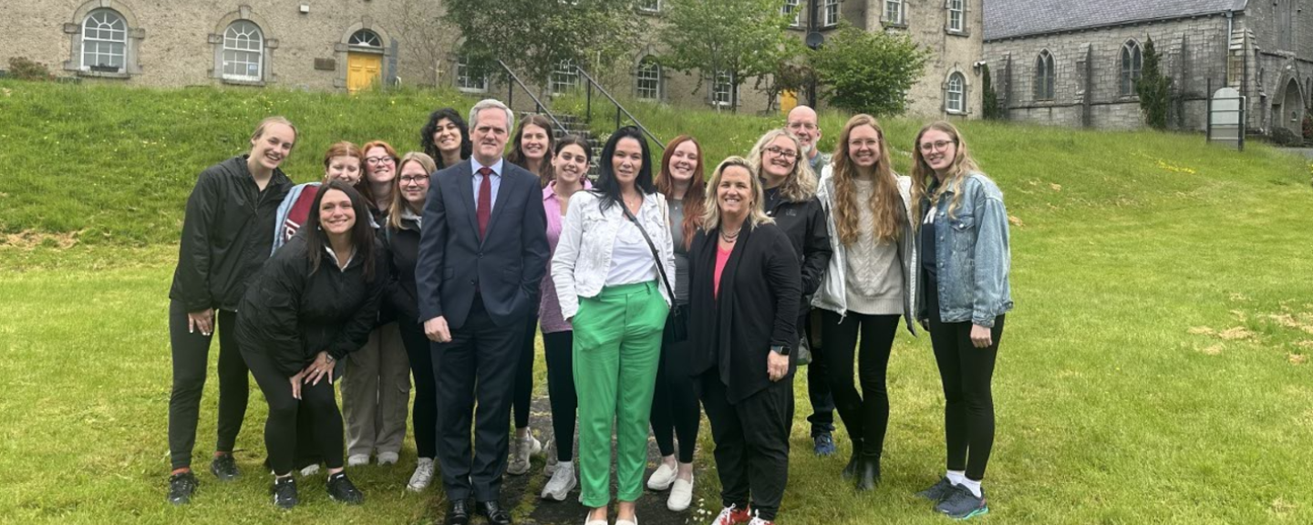 UNH Social Work students in Ireland