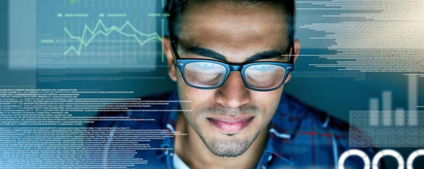 Person on computer