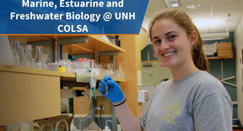 A thumbnail of a marine, estuarine and freshwater biology major student