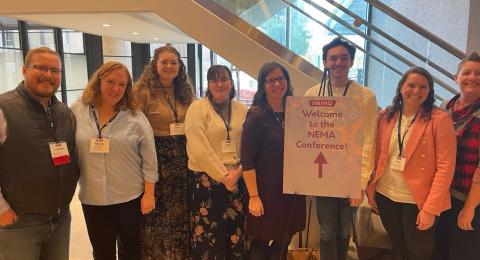 Museum Studies students attend 2025 NEMA