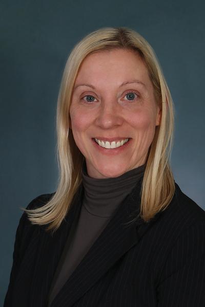 headshot of a blonde woman