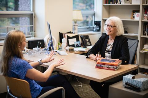 Lucy Salyer, 2025 Graduate Faculty Mentor Award, COLA