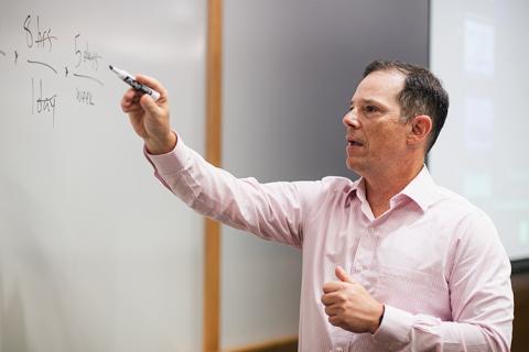 Peter Zaimes, 2025 Excellence in Teaching Award, Paul College