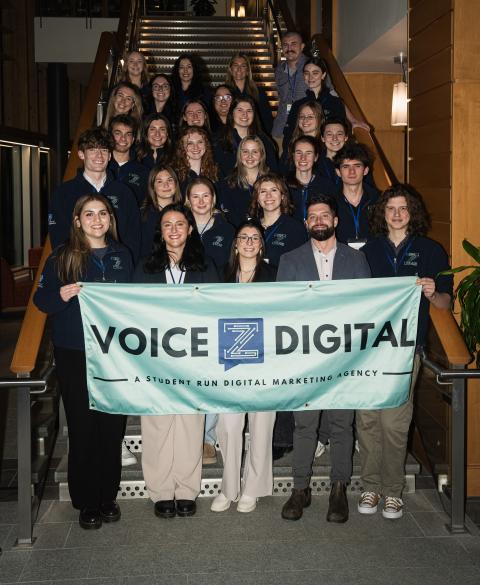 Voice Z students group shot