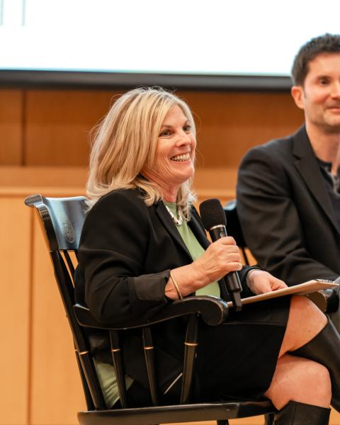 Diane Devine speaking at MAC SMAC