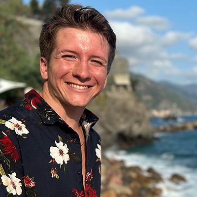 Photo of Matthew Gunther, UNH Sustainability Fellow